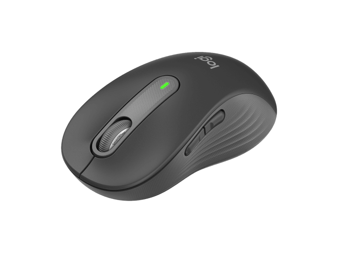 LOGITECH SIGNATURE M650 WIRELELEFT HAND MOUSE,BOLT USB RECEIVER,BT,GRAPHITE - 1 YR WTY-910-006234