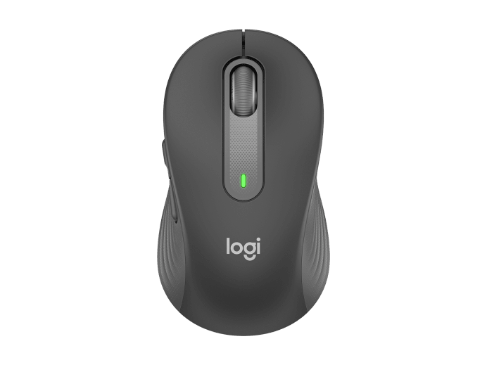LOGITECH M650L LARGE SIGNATUREWLESS MICE, BOLT RECEIVER,BT, GRAPHITE- 1 YR WTY-910-006247