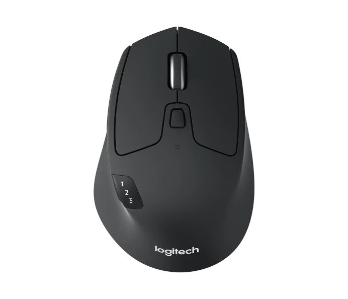 LOGITECH M720 WIRELESS MOUSE,MULTI DEVICE, UNIFYING RECEIVER, BLUETOOTH, BLACK- 910-004792