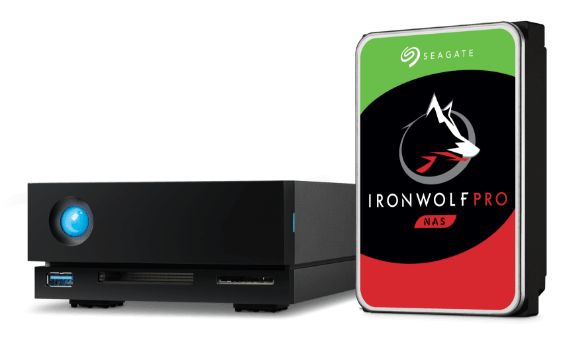 LaCie 1Big Dock 4TB SSD Pro; USB-C; Thunderbolt3