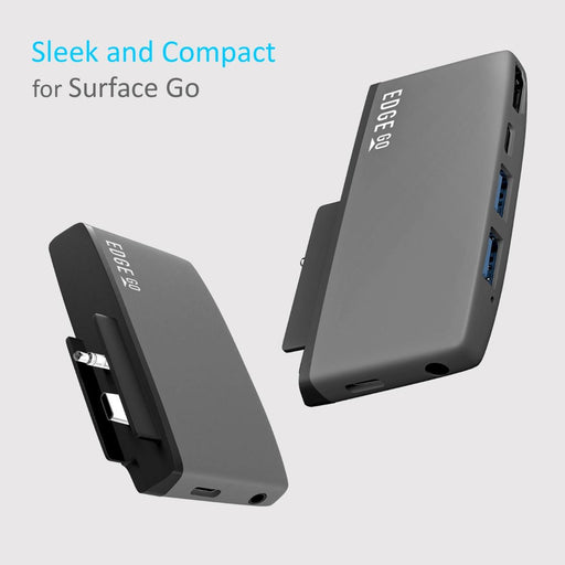 mbeat® Edge Go Multifunction USB- C Hub for Microsoft Surface Go （USB 3.0 Data x 2, USB-C Data x 1, HDMI, 3.5mm Audio, USB-C PD pass through charge)