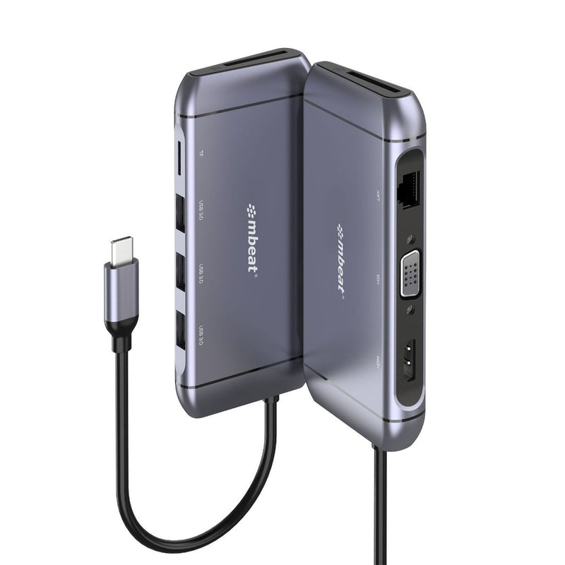mbeat® Elite X9 9-in-1 Multifunction USB-C Docking Station