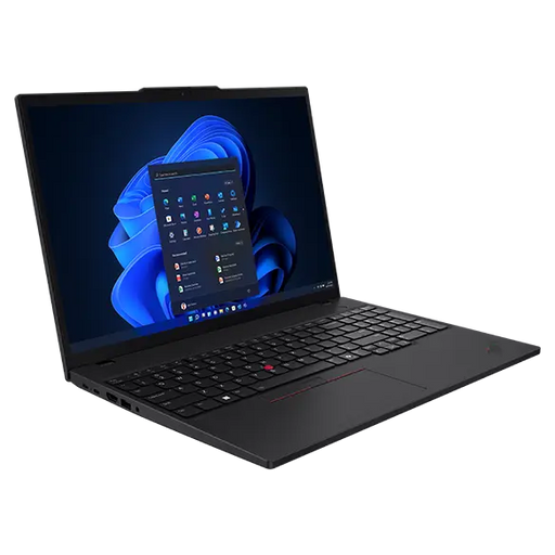 Off center shot of the front of the Lenovo T16 Gen 4 Notebook