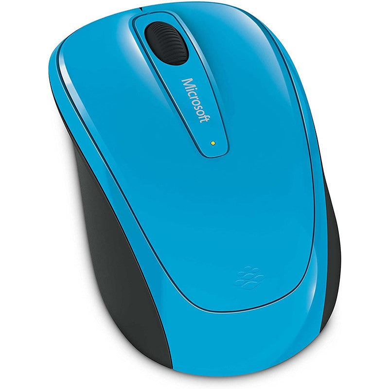 MICROSOFT WIRELESS MOBILE 3500 SERIES USB OPTICAL MOUSE (CYAN BLUE) - GMF-00275