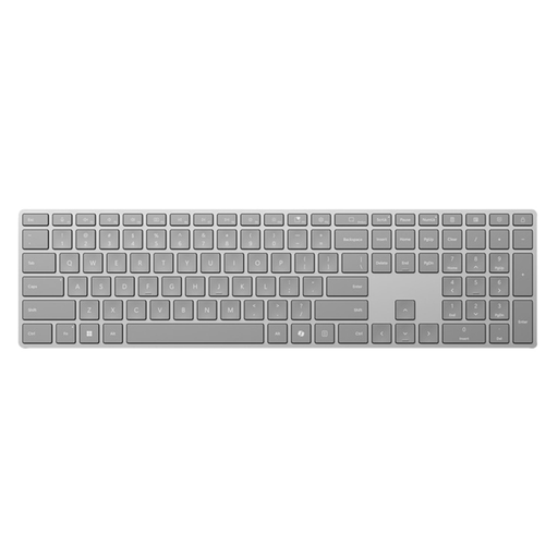 Microsoft Surface Bluetooth Keyboard 2 with Copilot, (Grey)