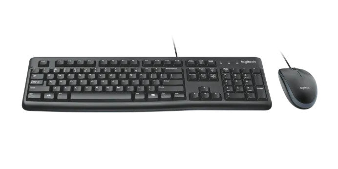 LOGITECH MK120 WIRED DESKTOP KEYBOARD AND MOUSE COMBO- 920-002586