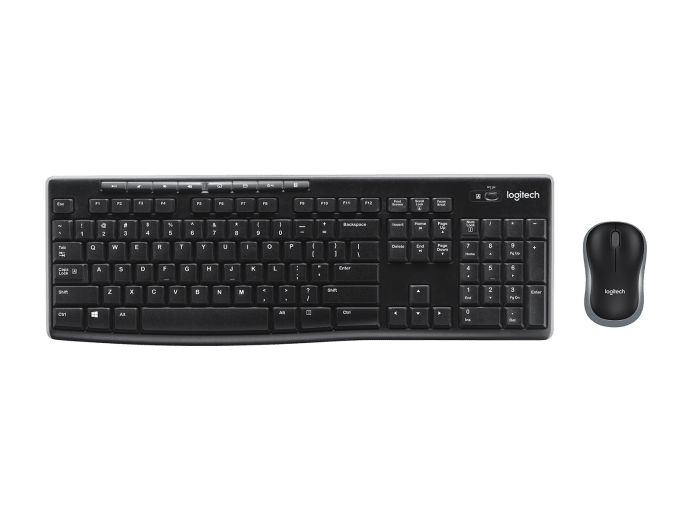 LOGITECH MK270R WIRELESS KEYBOARD AND MOUSE COMBO, 2.4GHZ USB RECEIVER - 3YR WTY-920-006314