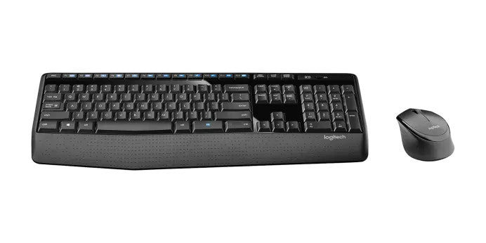 LOGITECH MK345 WIRELESS KEYBOARD AND MOUSE COMBO, 2.4GHZ US B RECEIVER- 920-006491