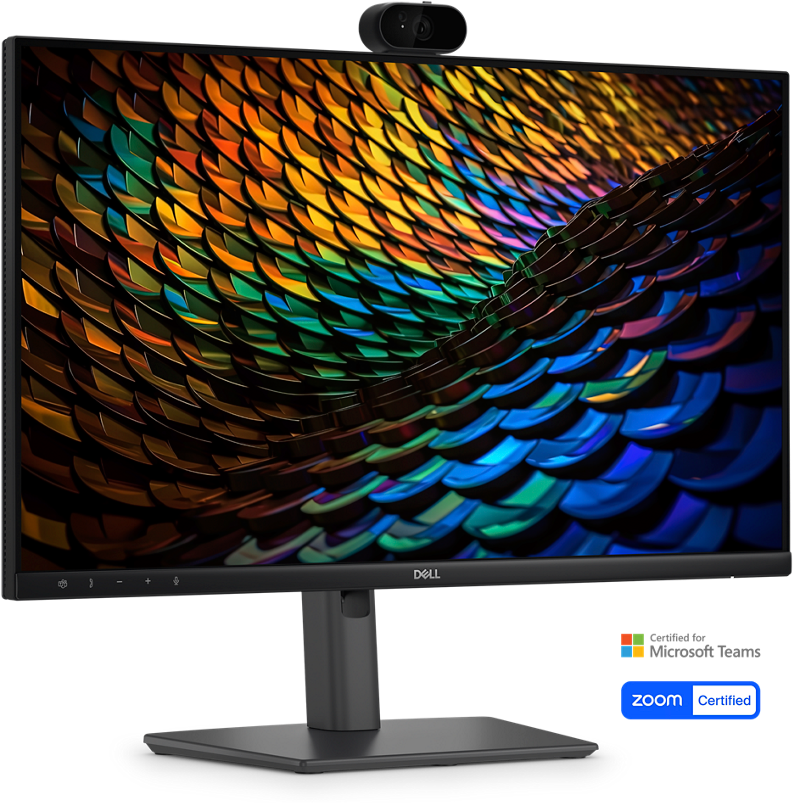 Dell Pro P 24 Monitor P2426HEB 24inch IPS FHD USB-C HDMI DP LAN Webcam Hub Adjustable
