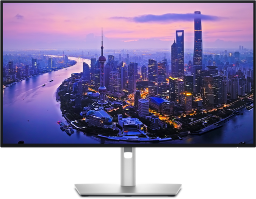 Front view of the Dell UltraSharp 27 4K Thunderbolt Hub Monitor.