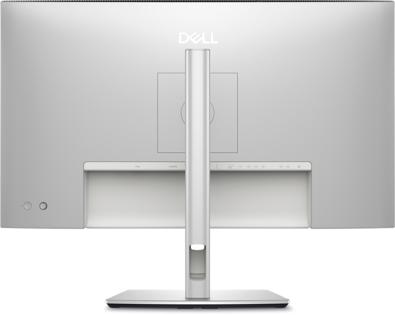 A rear view of the Dell UltraSharp 27 Monitor