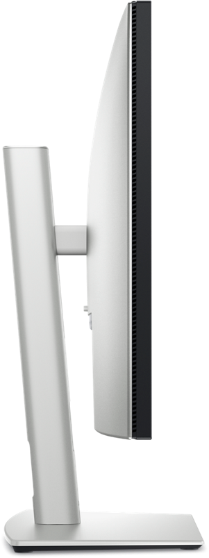 Profile view of the left side of the DELL U2725QE