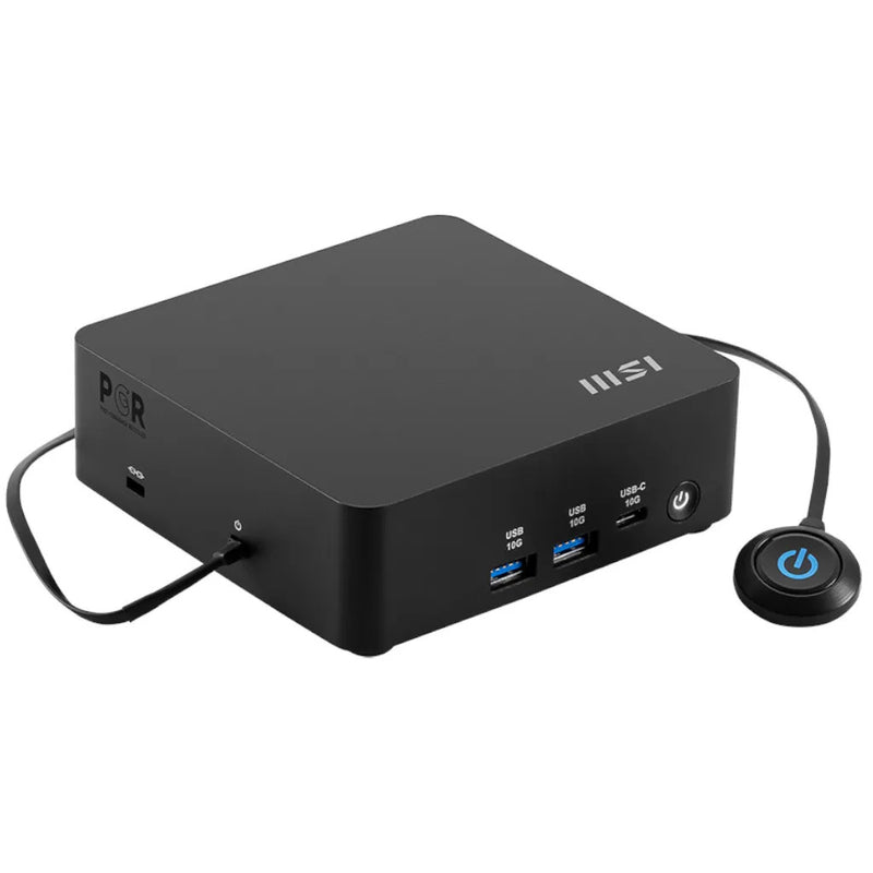 MSI Cubi NUC AI Barebone Mini PC side view