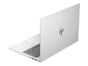 White HP laptop on a white background