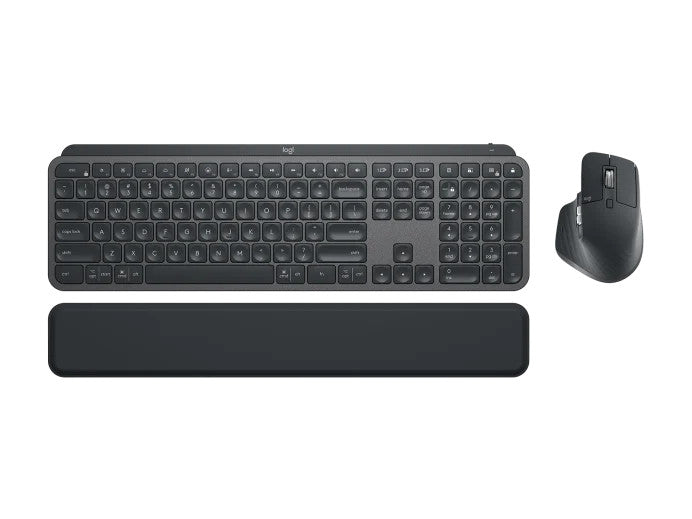 LOGITECH MX KEYS MOUSE&KEYBOARD COMBO GEN2 BUSINESS, LOGIBOLT,BT,PALM REST,GRAPHITE,2YR WT-920-010937