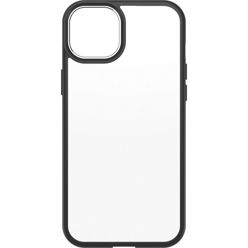 OtterBox React Apple iPhone 15 Plus (6.7') Case Black Crystal (Clear/Black) - (77-92768)