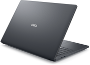 A rear view of the DELL PRO14 MAX PREMIUM workstaion, with the lid half open