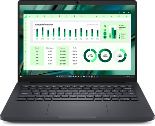 Dell Pro Max 14 Laptop 14in FHD+ Touch U7‑265H 32GB 1TB RTX 500 Windows 11 Pro 3YP