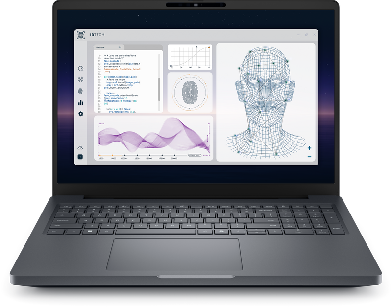 Front view of the Dell Pro Max 16 Plus laptop