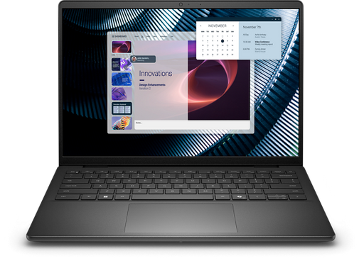 Front view of the Dell Pro 14 Essential Laptop