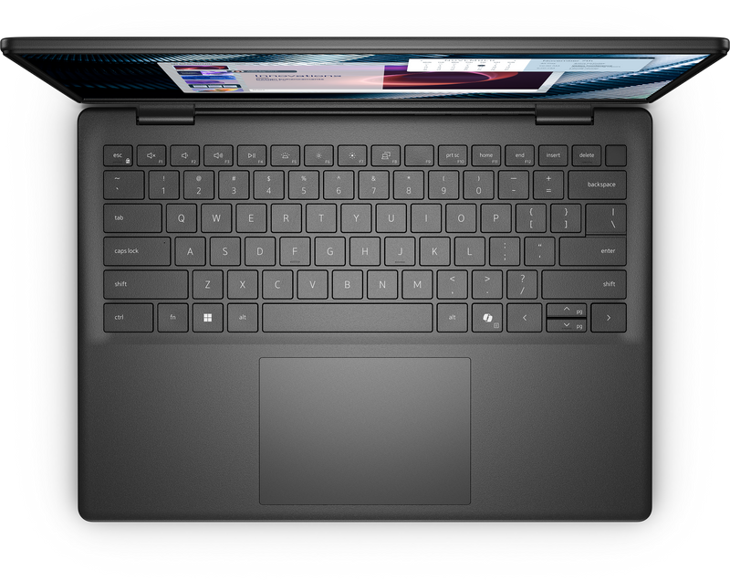 A top down view of ROG Dell Pro 14 Essential