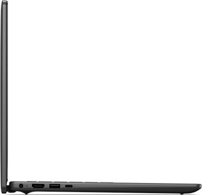 Profile view of the left side of the Dell Pro 14 Essential