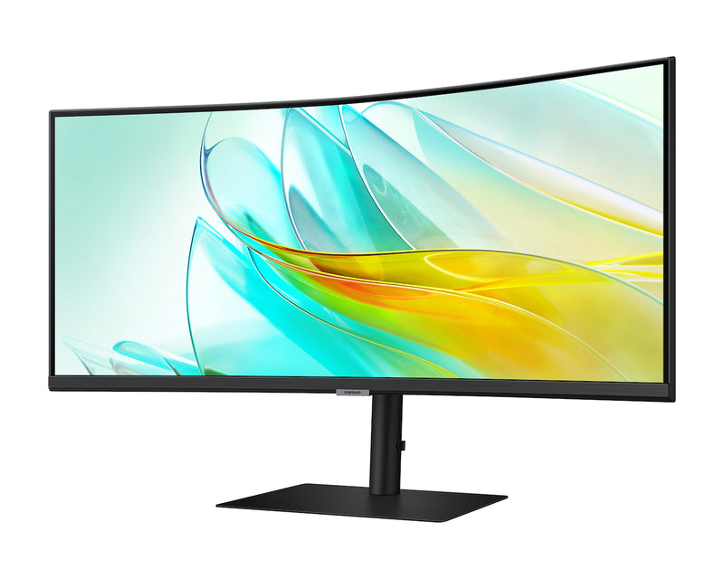 Samsung ViewFinity S6 S65UC 34in Curved VA UWQHD Monitor USB-C LAN HDMI DP