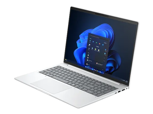 Off center shot of the front of the HP EliteBook 8 G1i.