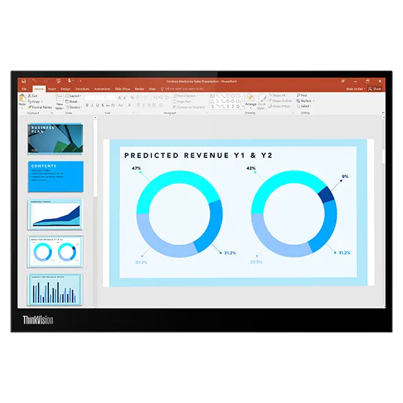 ThinkVision M14d Monitor - 1