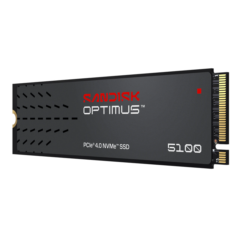 SanDisk Optimus 5100 1TB PCIe 4.0 NVMe M.2 SSD 7100MB/s Read