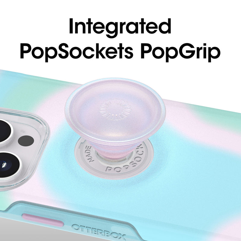 OtterBox Otter + Pop Symmetry Apple iPhone 14 Pro Case Glowing Aura(Pink) - (77-89731)