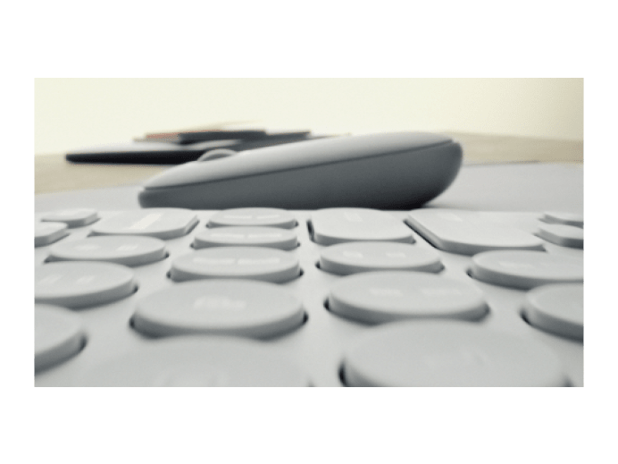 LOGITECH PEBBLE KEYS 2 K380S KEYBOARD, MULTI DEVICE, BLUETOOTH LE, TONAL GRAPHITE, 1YR WTY-920-011754