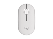 Logitech Pebble M350S Wireless Optical Mouse Tonal White 1000 dpi