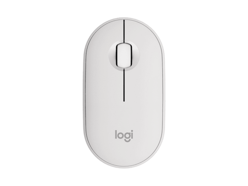 Logitech Pebble M350S Wireless Optical Mouse Tonal White 1000 dpi
