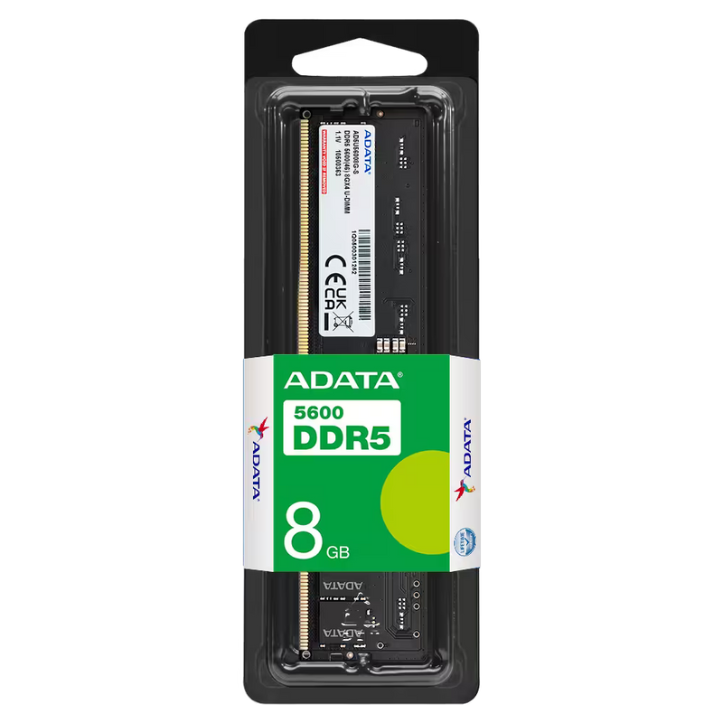 ADATA 32GB DDR5 5600MHz CL46 UDIMM RAM 1x32GB Desktop Memory AD5U560032G-S