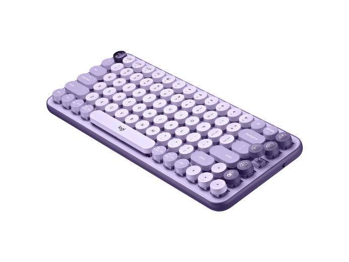 Logitech POP Keys Keyboard - Wireless - LAVENDER - 920-011227