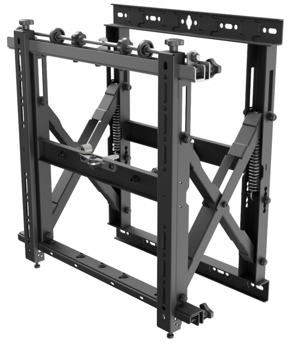 ATDEC SLIM POP-OUT VIDEO WALL MOUNT, UP TO 50KG, VESA UP TO 600X400, 10 YR WTY - ADB-VWP