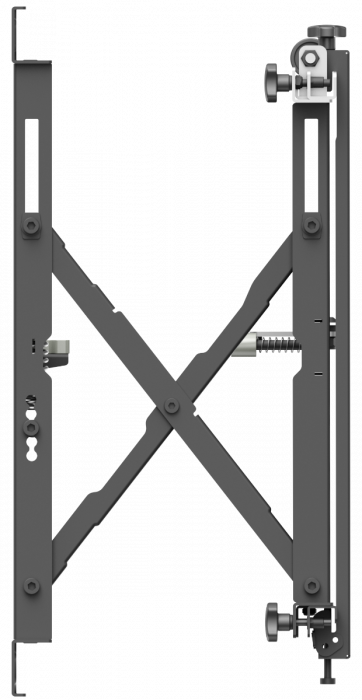 ATDEC SLIM POP-OUT VIDEO WALL MOUNT, UP TO 50KG, VESA UP TO 600X400, 10 YR WTY - ADB-VWP