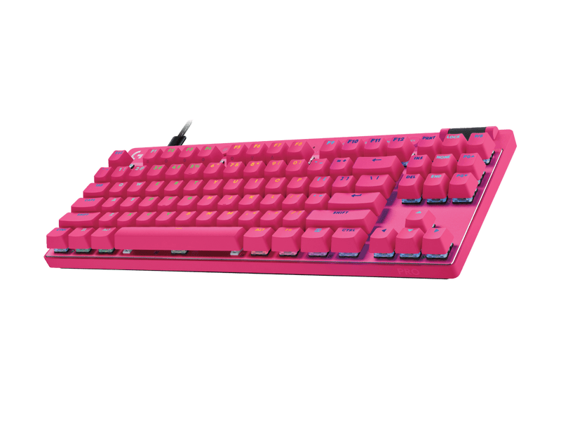 G PRO X TKL RAPID Analog Mechanical Corded Gaming Keyboard Magenta - 920-013254