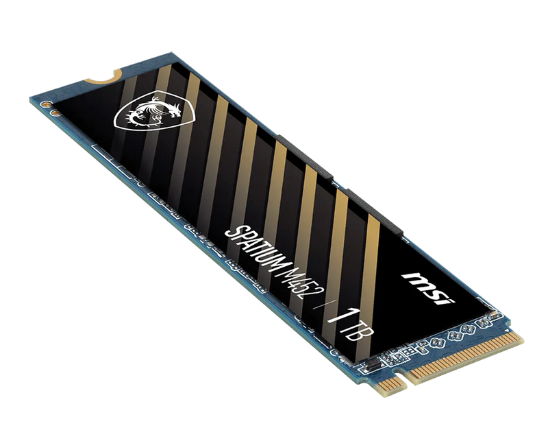 SPATIUM M452 500GB M.2 NVMe PCIe Gen4 SSD 3600MB/s Read 3100MB/s Write