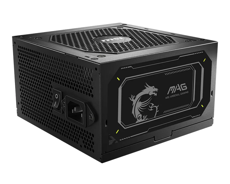 MSI MAG A750GL PCIe5 II 750W Gold ATX 3.1 PSU Fully Modular 16Pin Power Supply