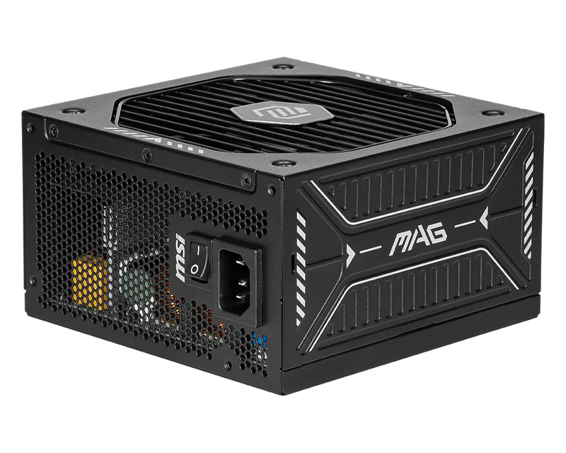 MSI MAG A750GLS PCIe5 750W 80 Plus Gold Fully Modular ATX Power Supply