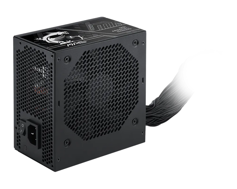 MSI MAG A750BN PCIe5 III 750W 80 Plus Bronze ATX Power Supply Non Modular PSU