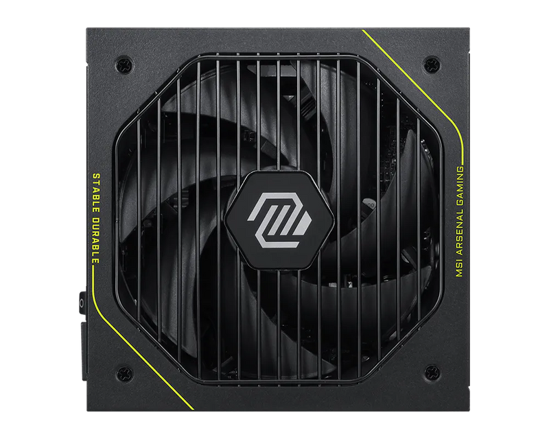 MSI MAG A1000PLS 1000W 80 Plus Platinum Fully Modular ATX 3.1 PCIe 5.1 Power Supply