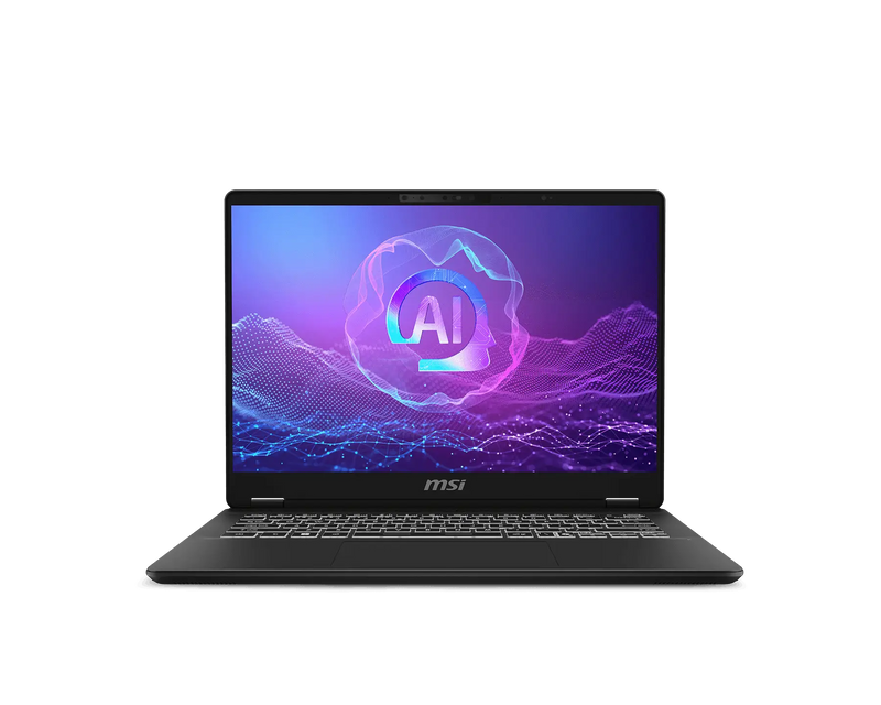 MSI Business Laptop Prestige 14in Ultra 5 16GB 512GB Windows 11 Pro AI PC