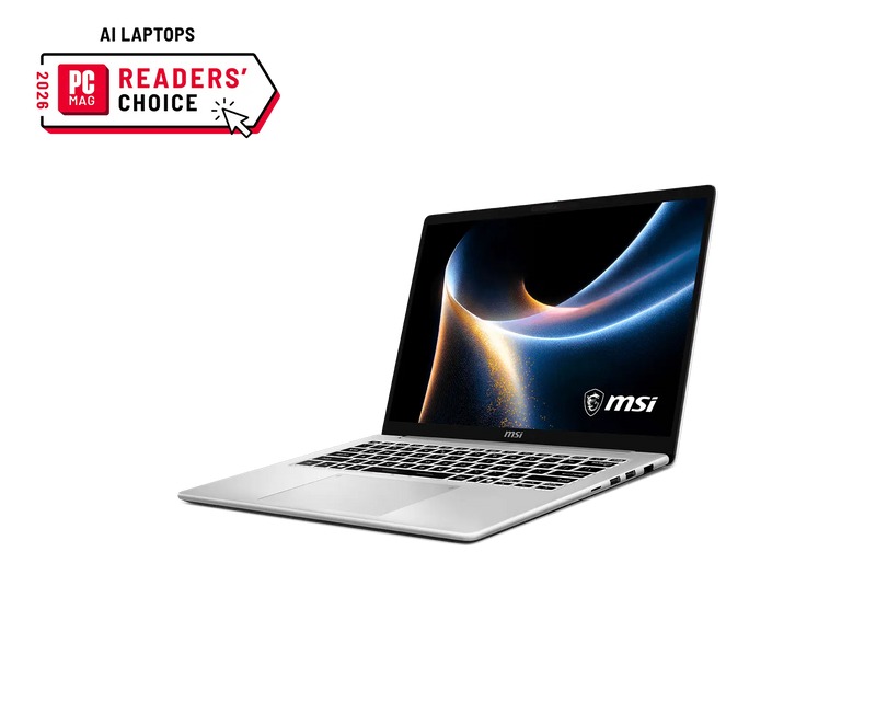 MSI Modern 14S AI+ 14in OLED Ultra 5 322 16GB 512GB SSD W11 Home Copilot+ PC