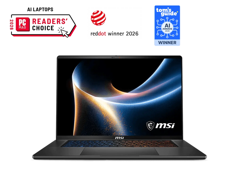 MSI Stealth 16 AI+ 16in QHD+ OLED Ultra 9 RTX 5080 32GB Gaming Laptop