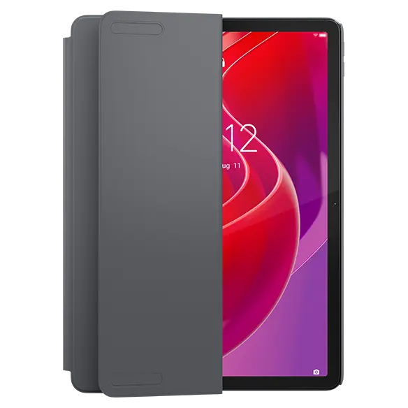 Lenovo Tab M11 Folio Case - Grey (ZG38C05461), Brimless Style, Dop Proof, Dust-Resistant, shock-Resistant, stand mode, 1YR