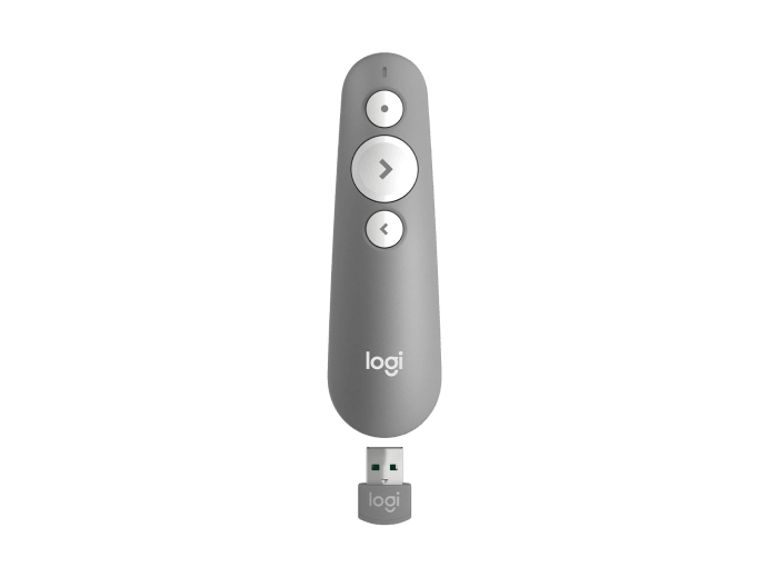 LOGITECH R500S WIRELESS LASER PRESENTATION REMOTE,2.4GHZ USB RECEIVER,BLACK,20M RANGE-1YR-910-006521