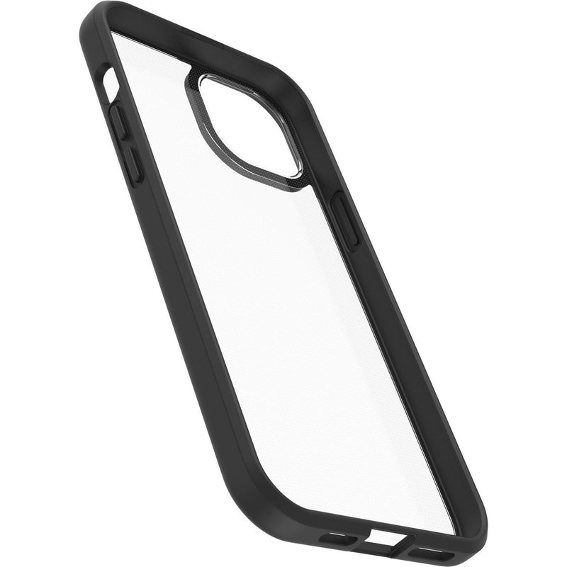 OtterBox React Apple iPhone 15 Plus (6.7') Case Black Crystal (Clear/Black) - (77-92768)